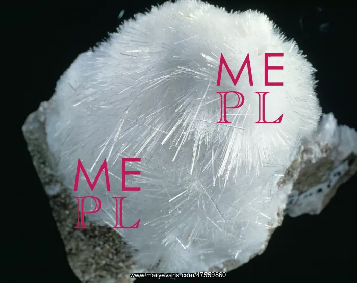 : Mesolite is comprised of (hydrated sodium calcium aluminum silicate) : Mesolite is comprised of (hydrated sodium calcium aluminum silicate)