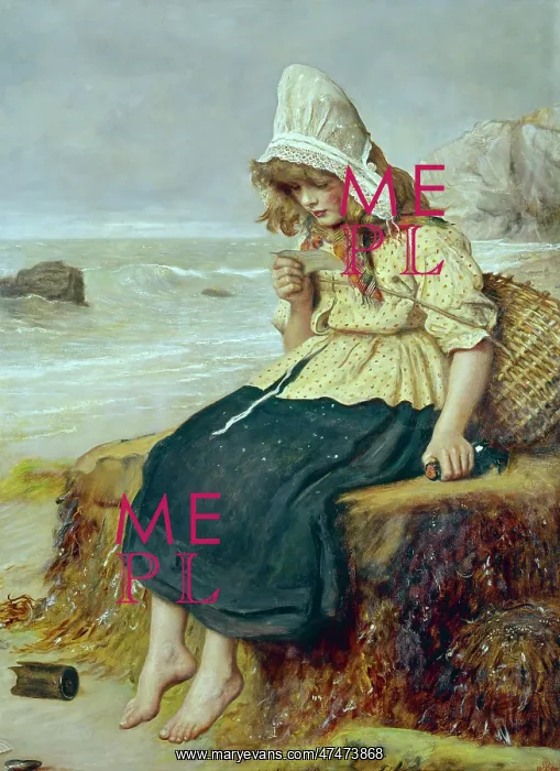 : A Message from the Sea ' girl on rocks : A Message from the Sea ' girl on rocks