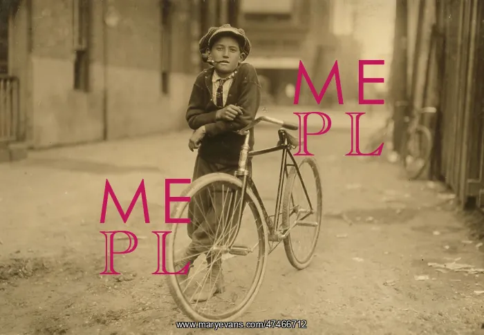 : Messenger boy working for Mackay Telegraph Company. Said fif : Messenger boy working for Mackay Telegraph Company. Said fif