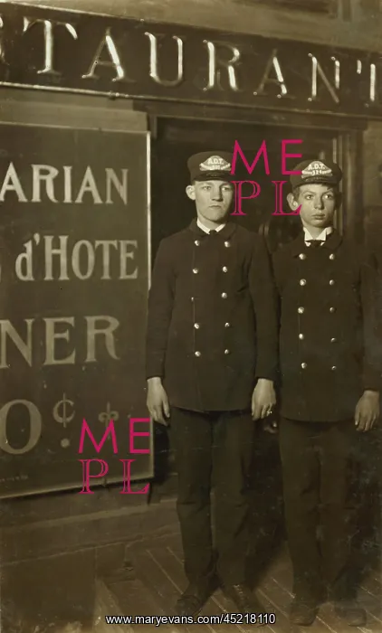: Messenger Boys in heart of Tenderloin, from ? : Messenger Boys in heart of Tenderloin, from ?