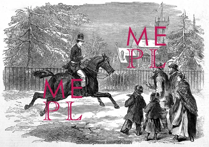 : Messenger on horseback : Messenger on horseback