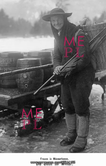 : Messenger in winter, 1905 : Messenger in winter, 1905