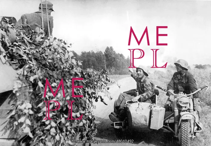: Messengers in a motorcycle with sidecar : Messengers in a motorcycle with sidecar
