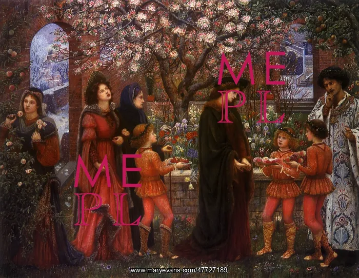 : Messer Ansaldo showing... his Enchanted Garden : Messer Ansaldo showing... his Enchanted Garden