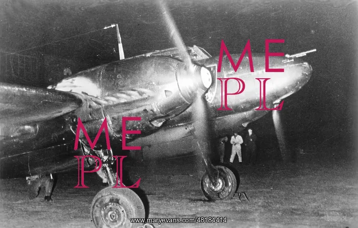 : Messerschmitt Me 110 of a night fighter squadron, 1941 : Messerschmitt Me 110 of a night fighter squadron, 1941