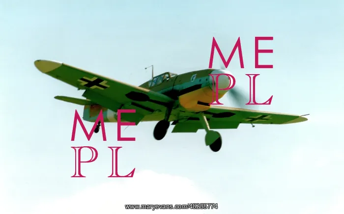 : Messerschmitt Bf 109G-2 G-USTV / Black 6 : Messerschmitt Bf 109G-2 G-USTV / Black 6