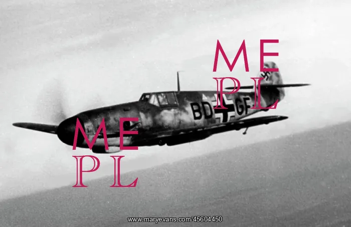: Messerschmitt Bf 109G -this version represented the las : Messerschmitt Bf 109G -this version represented the las