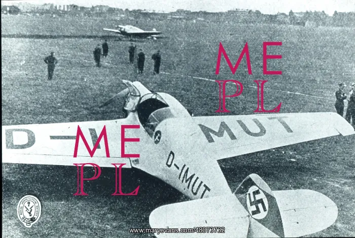 : Messerschmitt Bf108A Taifun D-IMUT : Messerschmitt Bf108A Taifun D-IMUT