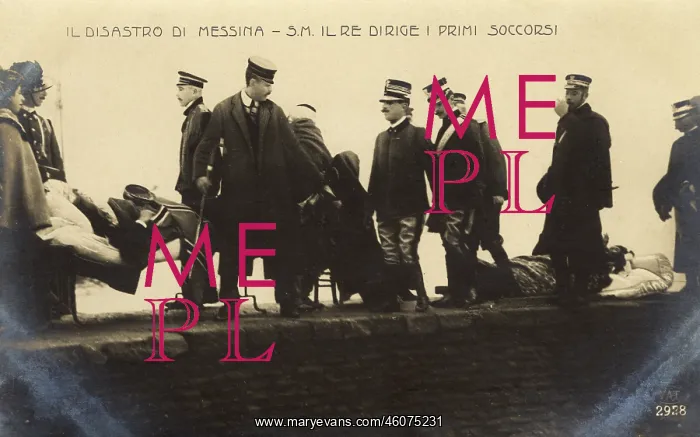: Messina Earthquake - Victor Emmanuel III : Messina Earthquake - Victor Emmanuel III