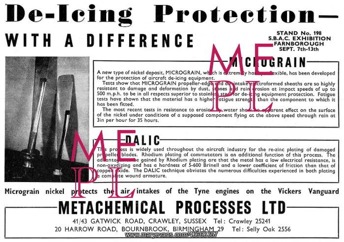 : Metachemical Aircraft De-Icing Systems. Micrograin. Dalic : Metachemical Aircraft De-Icing Systems. Micrograin. Dalic