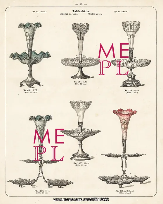 : Metal centerpiece for the table : Metal centerpiece for the table