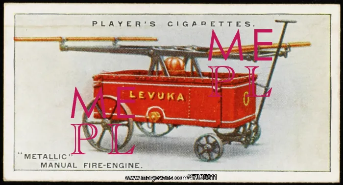 : METALLIC FIRE ENGINE : METALLIC FIRE ENGINE