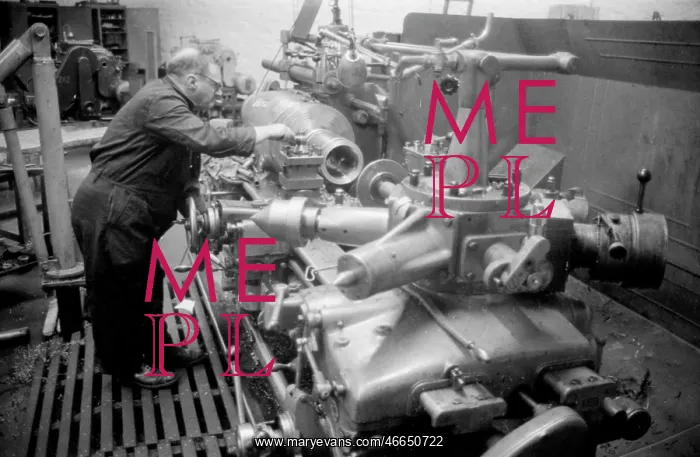 : Metalwork Factory -- man at work : Metalwork Factory -- man at work
