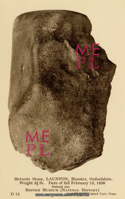 : Meteoric stone, Launton : Meteoric stone, Launton