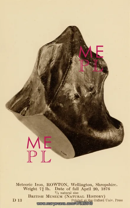 : Meteoric stone, Rowton : Meteoric stone, Rowton