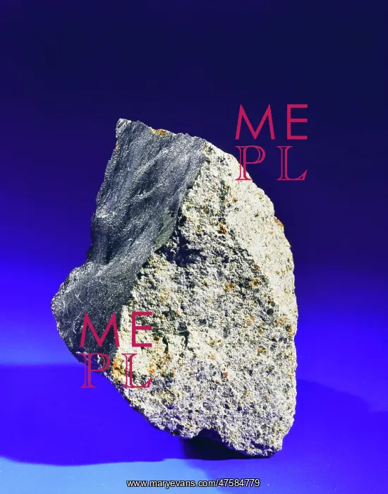 : Meteorite. A piece of the meteorite which landed in Barwell : Meteorite. A piece of the meteorite which landed in Barwell
