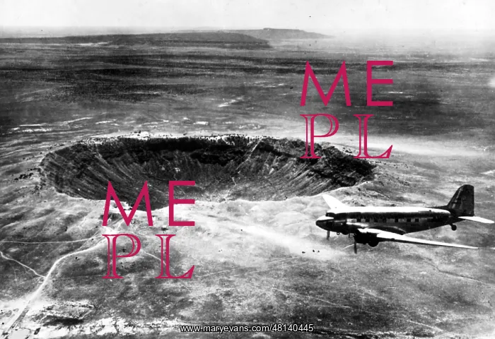  : Meteorite crater in the U.S