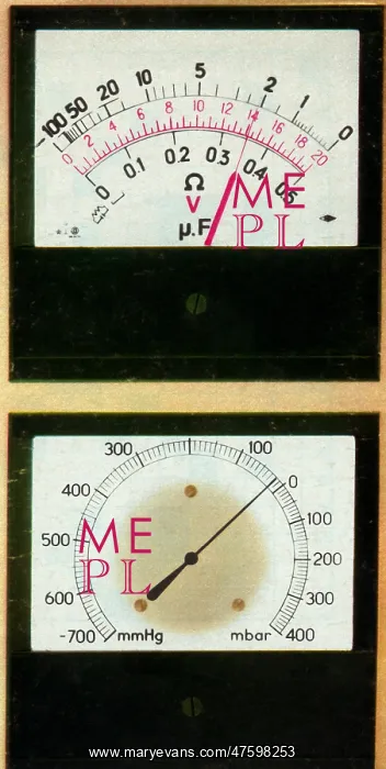: Meter Showing Cylinders and RPM's : Meter Showing Cylinders and RPM's