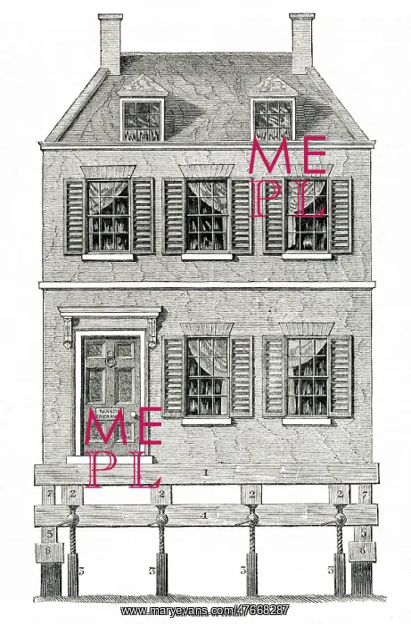 : Method of moving a house in America : Method of moving a house in America