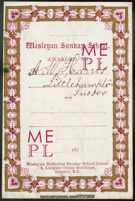 : METHODIST BOOK-PLATE : METHODIST BOOK-PLATE