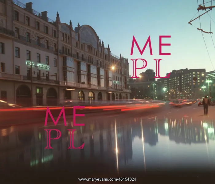 : Metropol Hotel in Moscow, 1991 : Metropol Hotel in Moscow, 1991