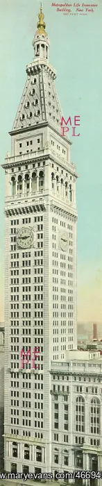 : Metropolitan Life Insurance Building, New York, USA : Metropolitan Life Insurance Building, New York, USA