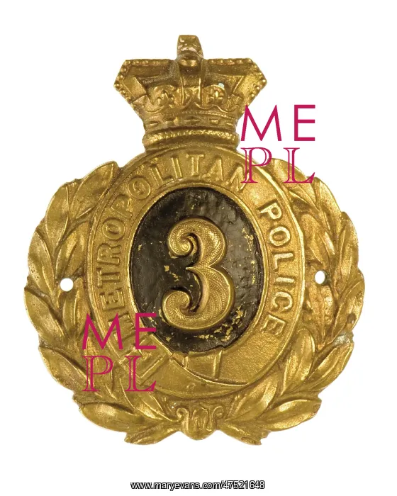  : Metropolitan Police badge