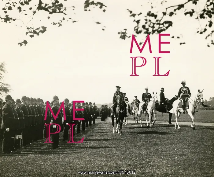 : Metropolitan Police centenary celebrations, Hyde Park : Metropolitan Police centenary celebrations, Hyde Park
