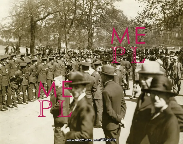 : Metropolitan Police centenary celebrations, Hyde Park : Metropolitan Police centenary celebrations, Hyde Park