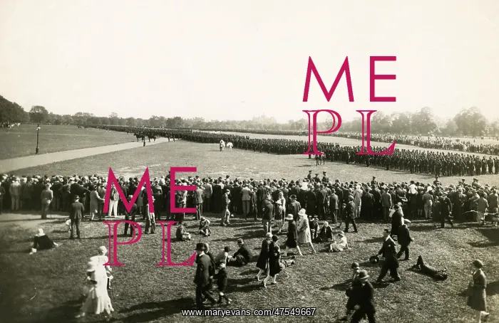 : Metropolitan Police centenary celebrations, Hyde Park : Metropolitan Police centenary celebrations, Hyde Park