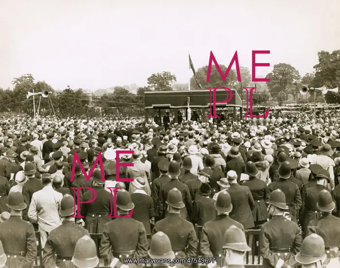 : Metropolitan Police centenary celebrations, Hyde Park : Metropolitan Police centenary celebrations, Hyde Park