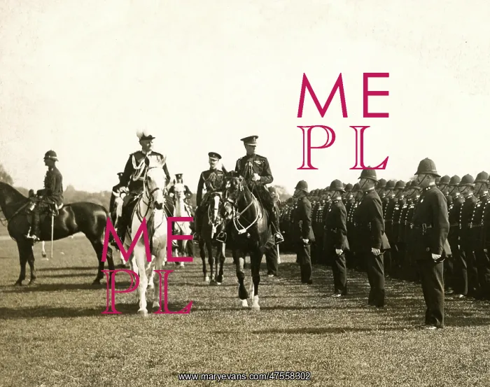 : Metropolitan Police centenary celebrations, Hyde Park : Metropolitan Police centenary celebrations, Hyde Park