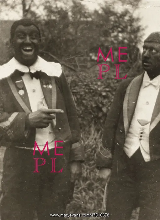 : Two Metropolitan Police Minstrels : Two Metropolitan Police Minstrels