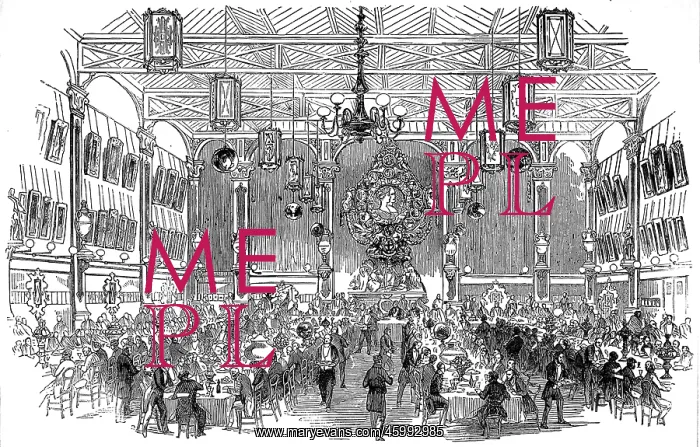 : The Metropolitan Sanitary Association Dinner, at Soyer's Sy : The Metropolitan Sanitary Association Dinner, at Soyer's Sy