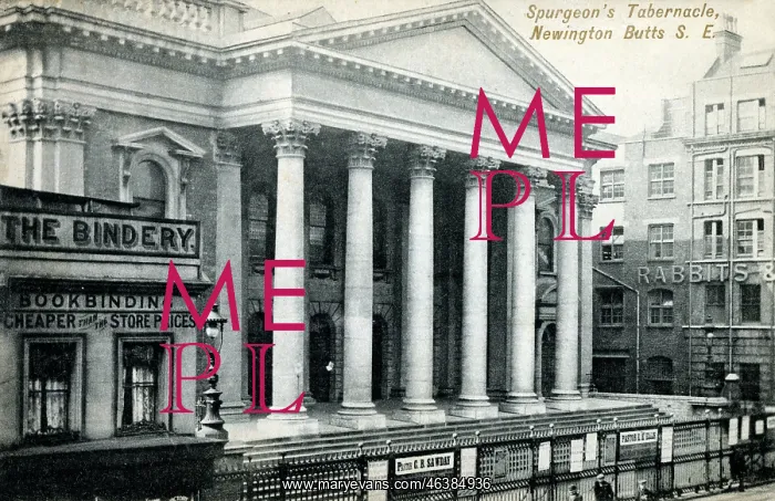 : The Metropolitan Tabernacle, Elephant and Castle in London : The Metropolitan Tabernacle, Elephant and Castle in London