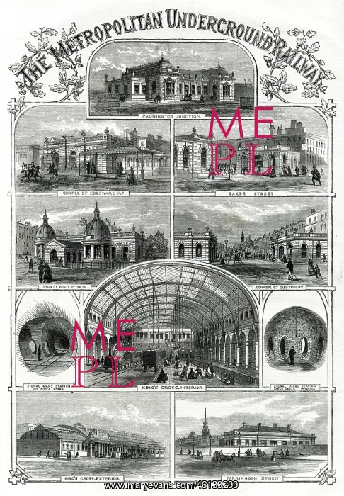 : Metropolitan Underground Railway 1862 : Metropolitan Underground Railway 1862