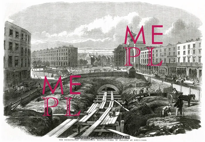 : The Metropolitan Underground, works in progress 1861 : The Metropolitan Underground, works in progress 1861
