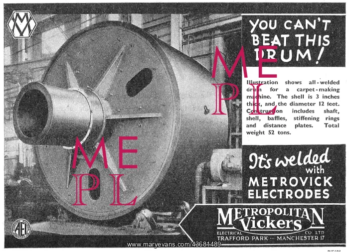 : Metrovick Arc-Welding Electrodes : Metrovick Arc-Welding Electrodes