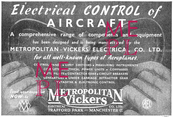 : Metrovick Electrical Equipment : Metrovick Electrical Equipment