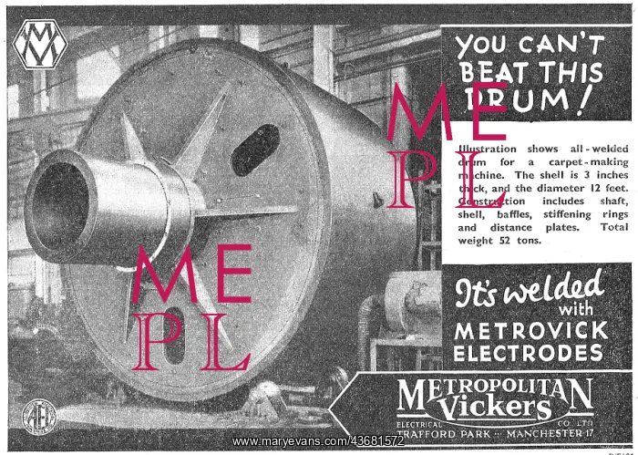: Metrovick Welding Electrodes : Metrovick Welding Electrodes