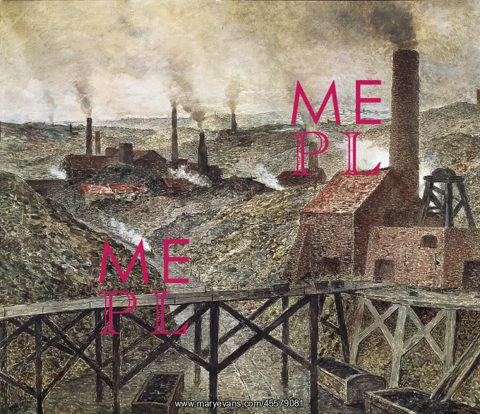 : MEUNIER, Constantin (1831-1905). In the Black : MEUNIER, Constantin (1831-1905). In the Black