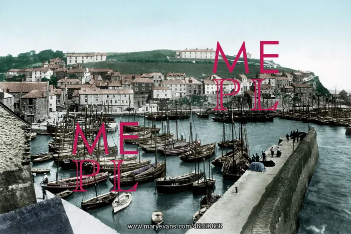  : Mevagissey, the Harbour 1904