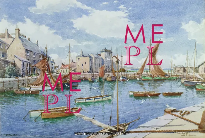  : Mevagissey ' harbour with boats