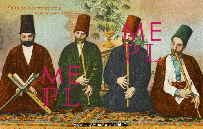 : Four Mevlevi Musicians : Four Mevlevi Musicians