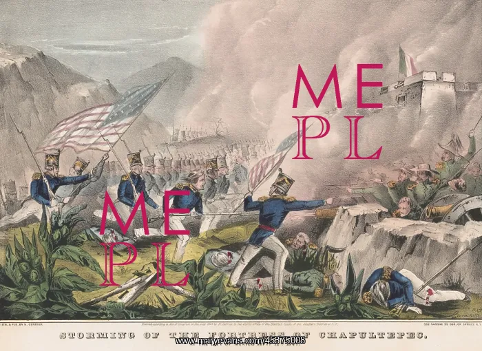 : Mexican American War. Battle of Chapultepec : Mexican American War. Battle of Chapultepec
