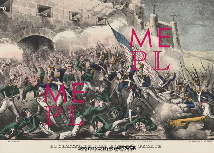 : Mexican American War. Battle of Monterey : Mexican American War. Battle of Monterey