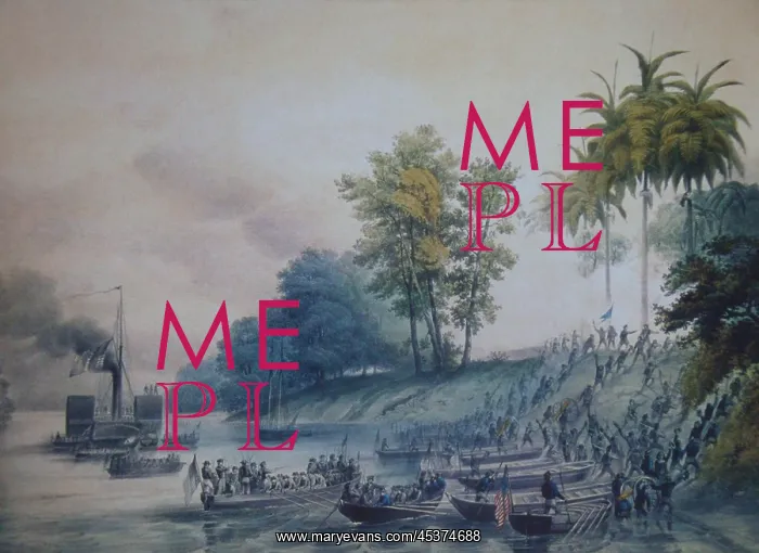 : Mexican American War. Second Battle of Tabasco : Mexican American War. Second Battle of Tabasco