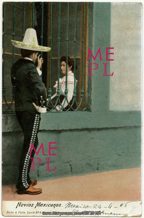 : Mexican dating - Lovers chat through a barred window : Mexican dating - Lovers chat through a barred window