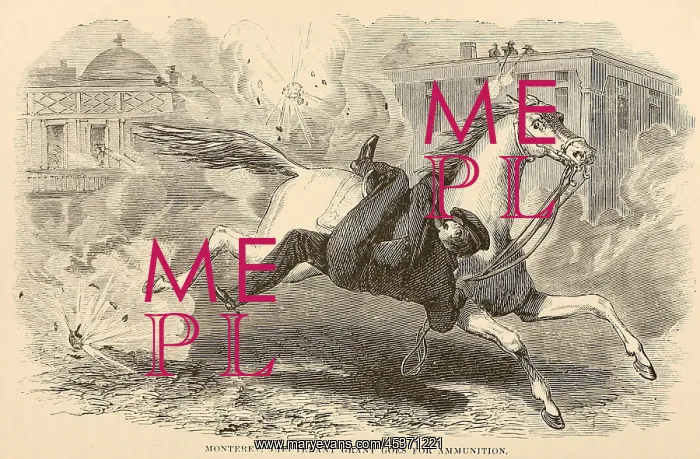 : Mexican War, Battle of Monterrey, September : Mexican War, Battle of Monterrey, September