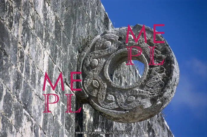  : MEXICO. YUCATAN. Chichen Itza. Ballgame. Maya